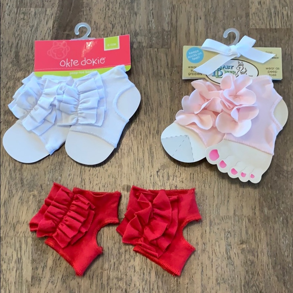 🍭3/$23 Baby Bare Foot Sandals